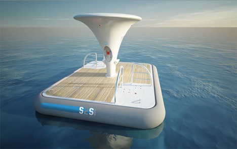 Renewable Tidal Energy From Floating Platforms